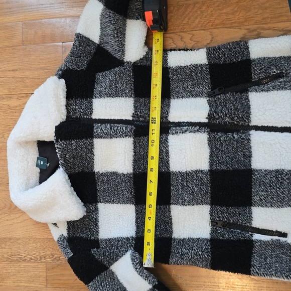 SEBBY BRAND WOMEN'S BLACK AND WHITE WARM COAT SIZE XS - Picture 12 of 16